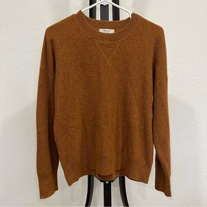 Madewell Cashmere Waffle Sweater Size M